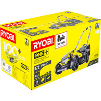 RYOBI ONE+ Газонокосилка 33cm; 1x аккумулятор 4.0Aч RLM18X33B-40 5133004306
