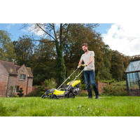 RYOBI ONE+ Газонокосилка 33cm; 1x аккумулятор 4.0Aч RLM18X33B-40 5133004306