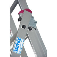 Алюминиевая трехсекционная лестница 3х11 Krause Corda 013422