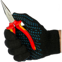 Длинногубцы с резцом KNIPEX KN-2506160