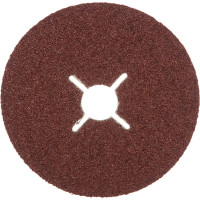 Шлифкруг фибровый по металлу для УШМ (125х22,2 мм; К36) BOSCH 2.608.607.250