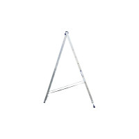 Лестница алюминиевая Алюмет 2х11 ступеней двухсекционная универсальная H2 5211