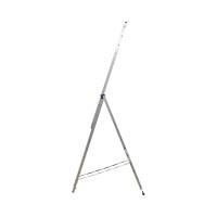 Лестница алюминиевая Алюмет 3х12 ступеней трехсекционная универсальная H3 5312