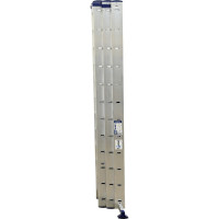 Лестница алюминиевая Алюмет 3х12 ступеней трехсекционная универсальная H3 5312