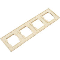 Четырехместная рамка Volsten V01-26-A41-M Dorado Violet, 10122