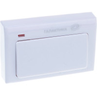 Звонок ГАЛАКТИКА D-150 на батарейках, 16 мелодий, б/проводная кнопка 4606400609292