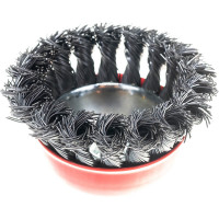 Корщетка-чашка (75 мм; М14; стальная проволока) FIT IT 39467