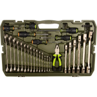 Набор головок Дело Техники двенадцатигранных 1/4", 1/2" с инструментом, 89 предметов 622789