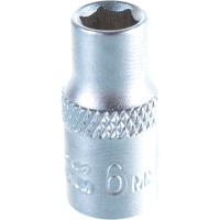 Головка шестигранная 6 мм 1/4" Дело Техники 600056