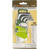 Набор ключей Дело Техники шестигранных коротких, 10 шт. 561100