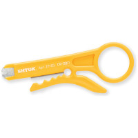 Съемник изоляции для кабеля и одиночных проводов с инструментом для разъемов SHTOK СИ-2ВП 27103