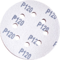Круги шлифовальные 5 шт. (125 мм; Р120; 8 отверстий) FIT IT 39666