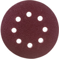 Круги шлифовальные 5 шт. (125 мм; Р120; 8 отверстий) FIT IT 39666