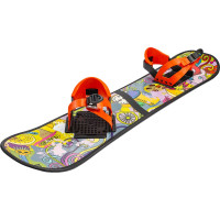 Пластиковый сноуборд с креплениями Цикл 4607156362158