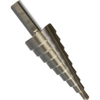 Сверло ступенчатое (4-20 мм; 9 ступеней; HSS) по металлу FIT IT 36395