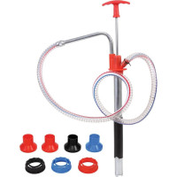 Ручной насос для канистр 20л, для масел, антифриза, шланг 1.22м GROZ GR44171 - EZF/2