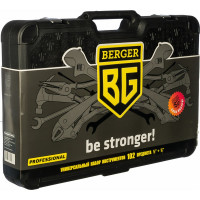 Универсальный набор инструментов 102 шт Berger BG BG102-1214