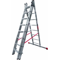 Трехсекционная лестница Новая Высота Проф 3x8 604308