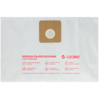 Мешок-пылесборник clean pro синтетический 5 шт. (до 12 л) OZONE CP-228/5