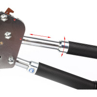 Секторные ножницы КВТ НС-120 с телескопическими рукоятками для резки бронированных кабелей 54569