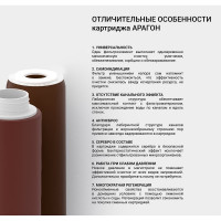 Картридж с ионообменной смолой Арагон-2 Гейзер 30053