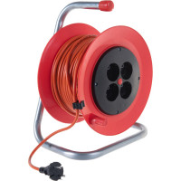 Силовой удлинитель на катушке К4-О-25 25м 4 розетки LUX 4606400417637