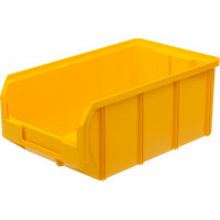 Пластиковый ящик Стелла-техник 342х207x143мм, 9,4 литра, V-3-желтый