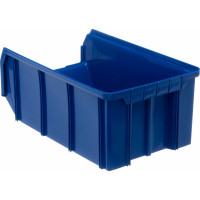 Пластиковый ящик Стелла-техник 342х207x143мм, 9,4 литра, V-3-синий