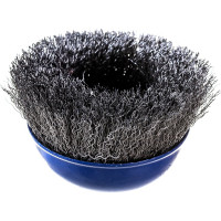 Кордщетка чашеобразная мягкая (100 мм; М14) для УШМ ПРАКТИКА блистер 773-286