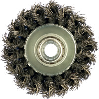 Кордщетка чашеобразная витая (75 мм; М14) ПРАКТИКА 032-461