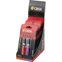 Сверхпрочный супер-клей СИЛА 3 гр + антиклей 3 гр C0039400