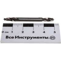 Сверло по металлу двустороннее (2 шт; 4.2 мм) ПРАКТИКА 037-800