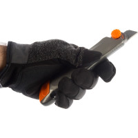 Нож с отламывающимся лезвием NEO Tools 18 мм металлический корпус 63-021