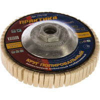 Круг лепестковый полировальный (125 мм; М14) ПРАКТИКА 779-738