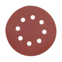 Круг шлифовальный на липкой основе (25 шт; 125 мм; Р320) ПРАКТИКА 034-212