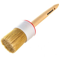 Круглая кисть SANTOOL №16 55 мм с деревянной ручкой 010115-016