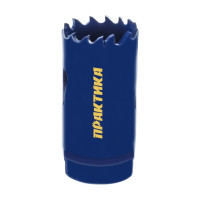 Коронка биметаллическая (25 мм) ПРАКТИКА 035-936