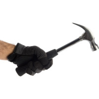 Молоток-гвоздодер SANTOOL с обрезиненной ручкой 450 гр 030802