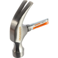 Молоток-гвоздодер SANTOOL с обрезиненной ручкой 450 гр 030802