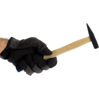 Молоток немецкого типа SANTOOL с квадратным бойком и деревянной ручкой 100 гр 030811-010