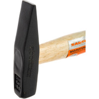 Молоток немецкого типа SANTOOL с квадратным бойком и деревянной ручкой 100 гр 030811-010
