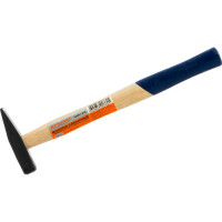 Молоток немецкого типа SANTOOL с квадратным бойком и деревянной ручкой 100 гр 030811-010