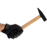 Молоток немецкого типа SANTOOL с квадратным бойком и деревянной ручкой 400 гр 030811-040