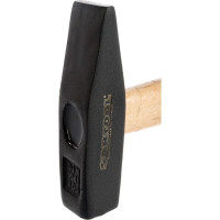 Молоток немецкого типа SANTOOL с квадратным бойком и деревянной ручкой 400 гр 030811-040