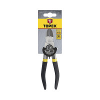 Боковые кусачки с шарниром TOPEX 180 мм 32D138