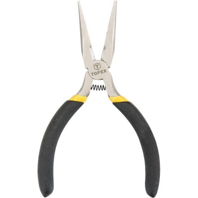 Удлиненные прецизионные плоскогубцы TOPEX 130 мм 32D726
