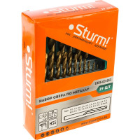 Набор сверл по металлу (19 шт.) Sturm 1055-03-SS3