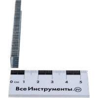 Скобы плоские 1000 шт. для степлера (0,74х11,4х6 мм) Bosch 1.609.200.326