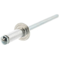 Вытяжная заклепка Bralo алюминий/сталь 4,0х12 стандартный бортик 500шт 01010004012