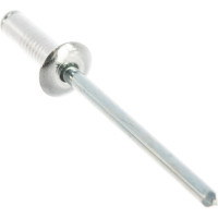 Вытяжная заклепка Bralo алюминий/сталь 4,0х12 стандартный бортик 500шт 01010004012